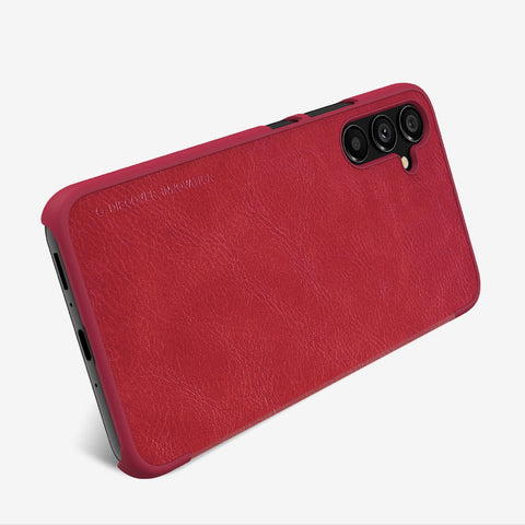 NILLKIN Qin Leather etui/ovitek za Samsung A34 5G, Rdeč