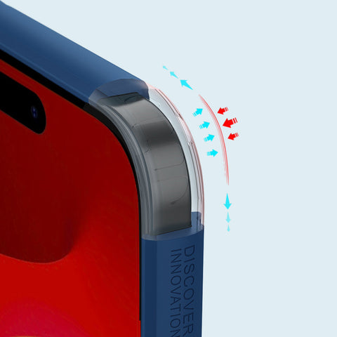 Nillkin Super Frosted Shield Pro ovitek za iPhone 15 Plus, Moder