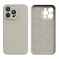 Liquid Silicone ovitek za Samsung A54, Beige