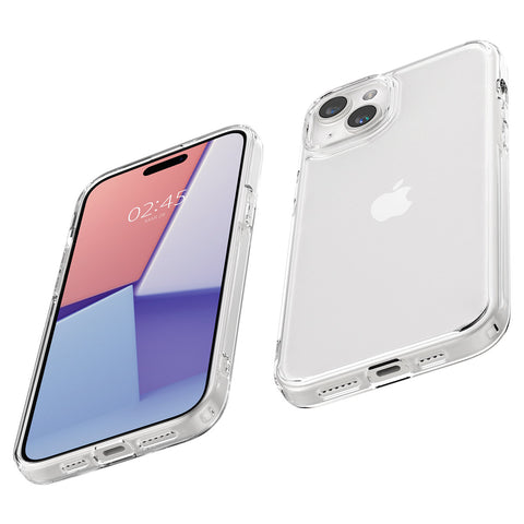 Spigen Crystal Hybrid ovitek za iPhone 15, Prozoren