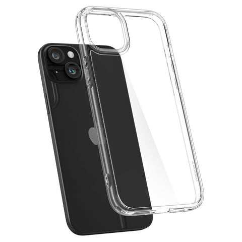 Spigen Crystal Hybrid ovitek za iPhone 15, Prozoren