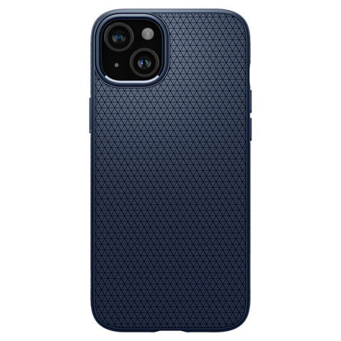 Spigen Liquid Air ovitek za iPhone 15, Navy Blue