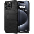 Spigen Liquid Air ovitek za iPhone 15 Pro, Matte Black