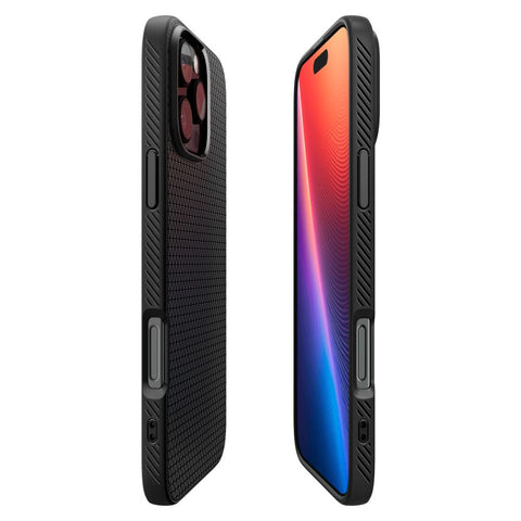 Spigen Liquid Air ovitek za iPhone 16 Pro Max, Matte Black