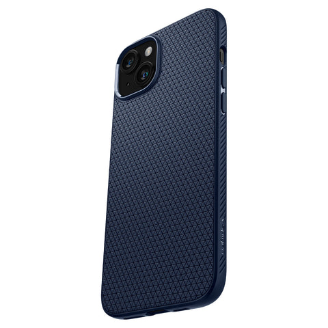 Spigen Liquid Air ovitek za iPhone 15 Plus, Navy Blue