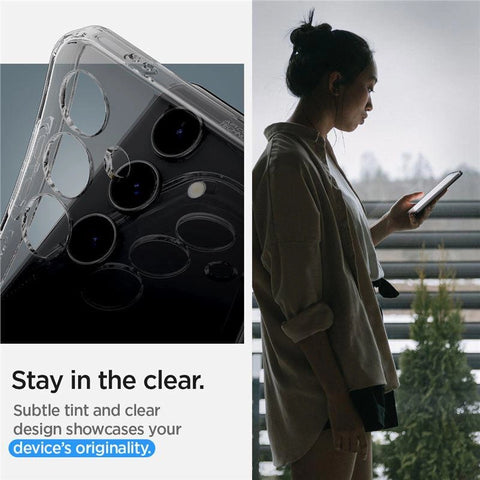 Spigen Liquid Crystal ovitek za Samsung S24, Clear Gray