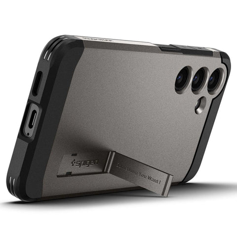 Spigen Tough Armor ovitek za Samsung S24, Metallic Gray