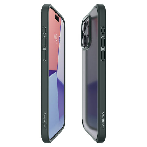 Spigen Ultra Hybrid ovitek za iPhone 15 Pro, Frost Green