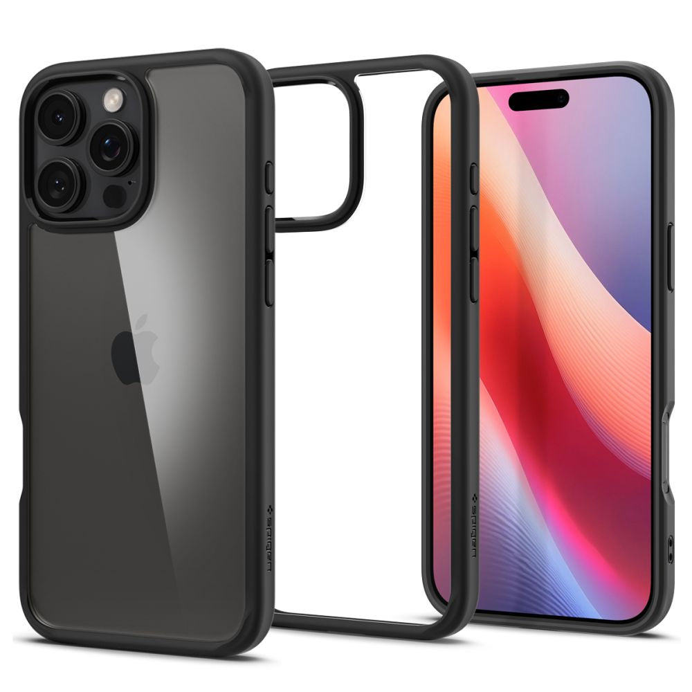Spigen Ultra Hybrid ovitek za iPhone 16 Pro, Matte Black