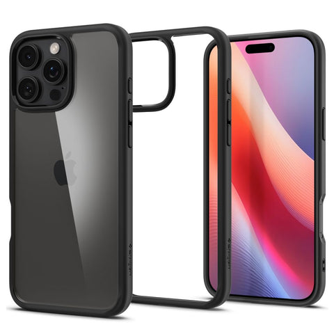 Spigen Ultra Hybrid ovitek za iPhone 16 Pro, Matte Black