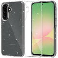 TECH-Protect FlexAir Glitter ovitek za Samsung A36, Prozoren