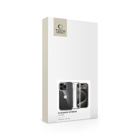 Tech-Protect FlexAir Hybrid ovitek za iPhone 16 Pro, Prozoren