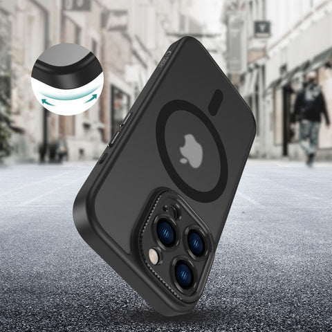 Tech-Protect MagCam MagSafe ovitek za iPhone 16 Pro, Črn