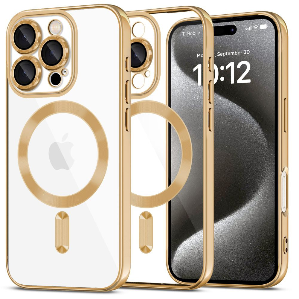 Tech-Protect MagFlex MagSafe ovitek za iPhone 16 Pro, Satin Gold