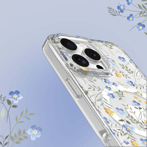 Tech-Protect MagMood MagSafe ovitek za iPhone 16 Pro, Spring Flowers