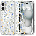 Tech-Protect MagMood MagSafe ovitek za iPhone 16, Spring Flowers
