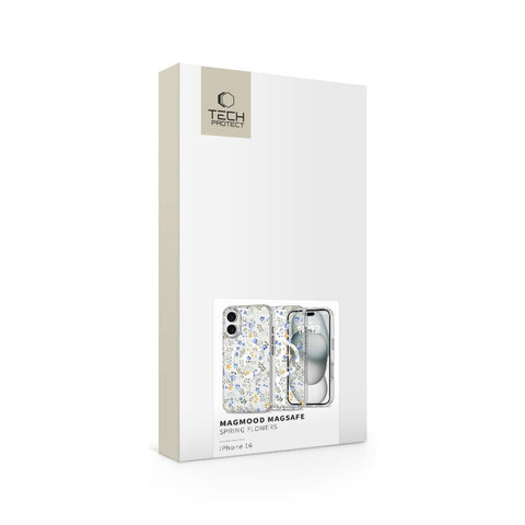 Tech-Protect MagMood MagSafe ovitek za iPhone 16, Spring Flowers