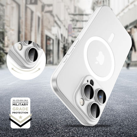 Tech-Protect MagSlim MagSafe iPhone 16 Pro Case - White