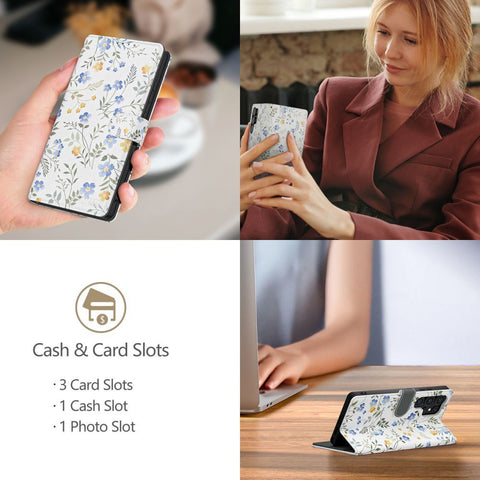 TECH-Protect eleganten etui ovitek, Marjetice za Samsung A56