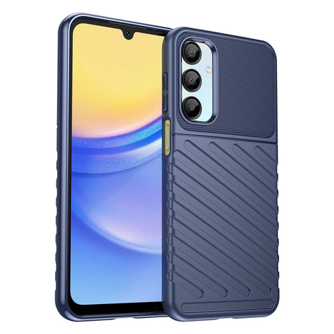 Thunder ovitek za Samsung A56, Moder