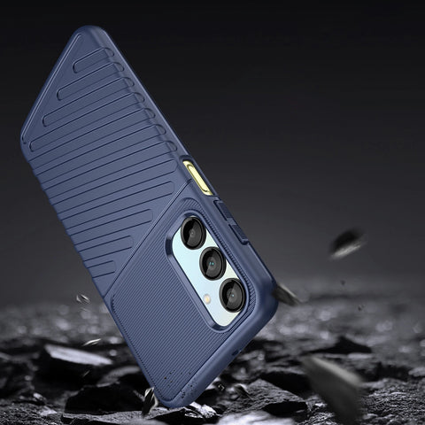 Thunder ovitek za Samsung A56, Moder