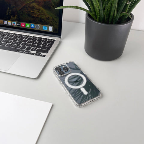 Hybrid MagSafe ovitek za Samsung A36, Prozoren