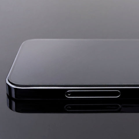 9H kaljeno zaščitno steklo za iPhone 15, Črn rob, Full Glue