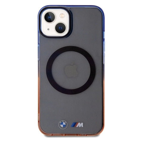 BMW Gradient Bumper MagSafe ovitek za iPhone 15/14/13, Gray