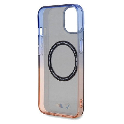 BMW Gradient Bumper MagSafe ovitek za iPhone 15/14/13, Gray