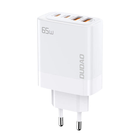 Stenski polnilec DUDAO, 2×USB-C, 2×USB-A, 65W