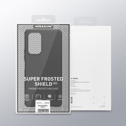NILLKIN Super Frosted Shield Pro ovitek za Samsung A53 5G, Rdeč