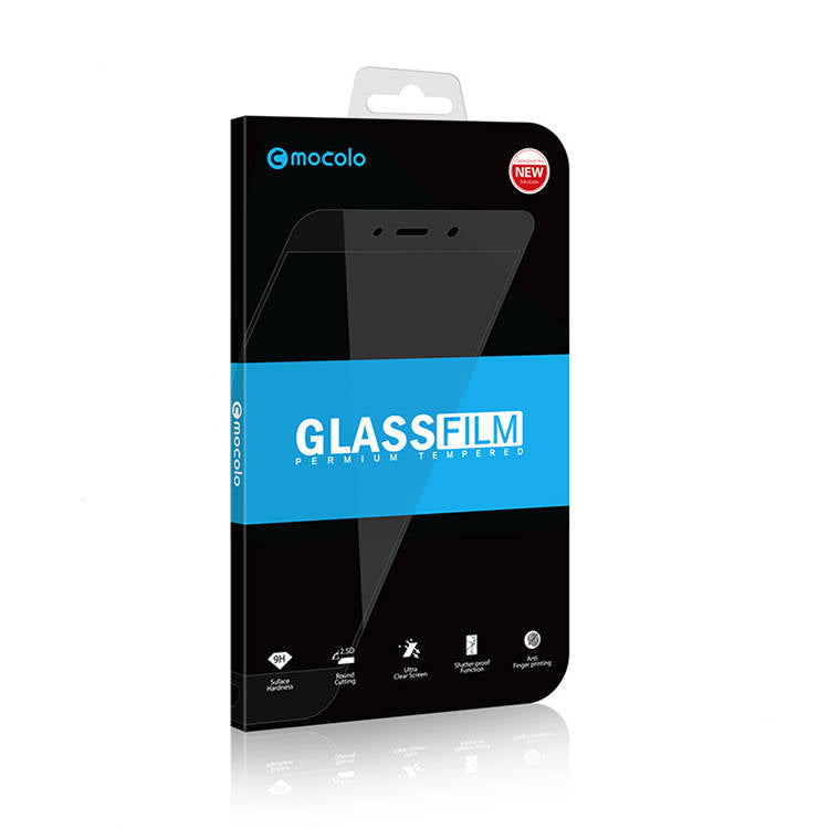 Mocolo Premium zaščitno steklo za iPhone 12 Pro Max | Full Glue, Črn rob