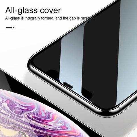 9H kaljeno zaščitno steklo za iPhone 12/12 Pro | Črn rob, Full Glue