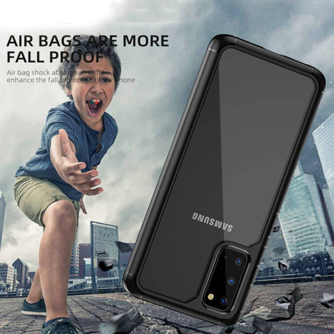 Anti-Shock ovitek za Samsung S20 Ultra | IPAKY, Črn