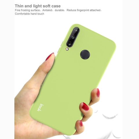 Ovitek za Huawei P40 Lite E | IMAK Silikonski | Limeta barva
