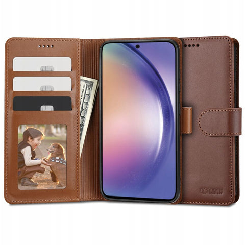 TECH-Protect eleganten etui/ovitek za Samsung A54 5G, Rjav