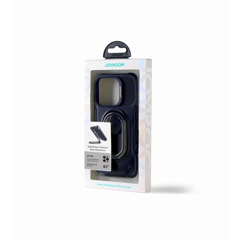 Joyroom Dual Hinge ovitek za iPhone 14 Pro,  Črn