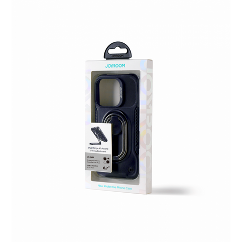 Joyroom Dual Hinge ovitek za iPhone 14 Plus,  Črn