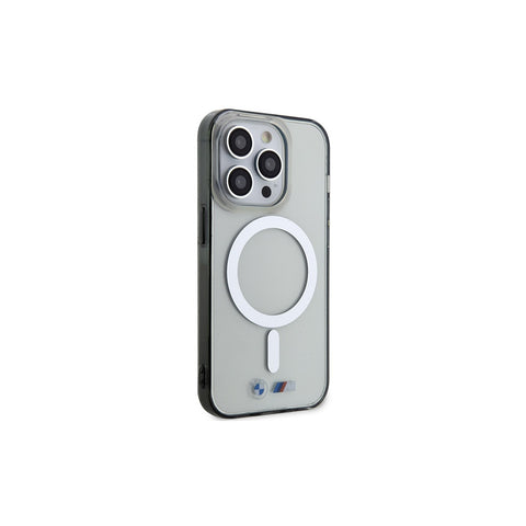 BMW Silver Ring MagSafe ovitek za iPhone 14 Pro Max