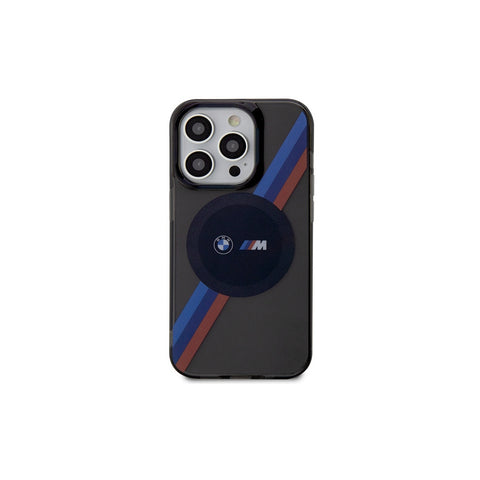BMW Tricolor Stripes MagSafe ovitek za iPhone 14 Pro Max
