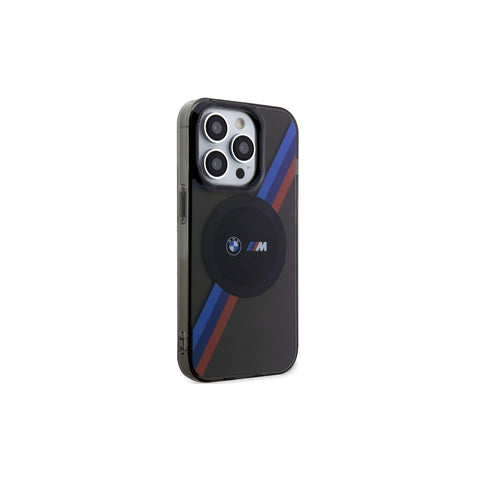 BMW Tricolor Stripes MagSafe ovitek za iPhone 14 Pro Max