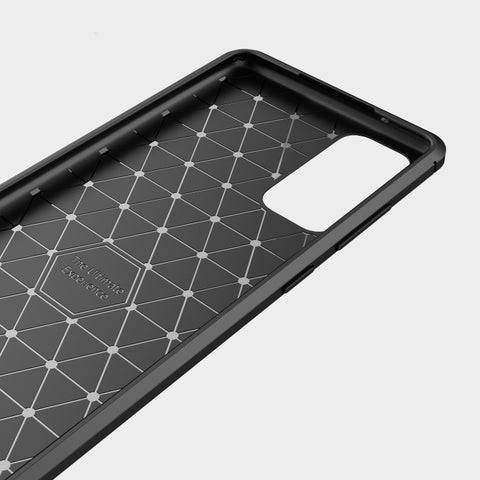 Ovitek za Samsung S20 FE 5G/4G | Carbon vzorec | Temno moder