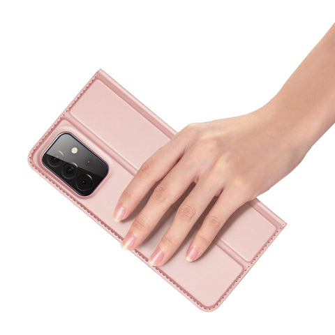 Eleganten etui/ovitek Dux Ducis za Samsung A72 5G/4G | Skin Pro, Rose Gold