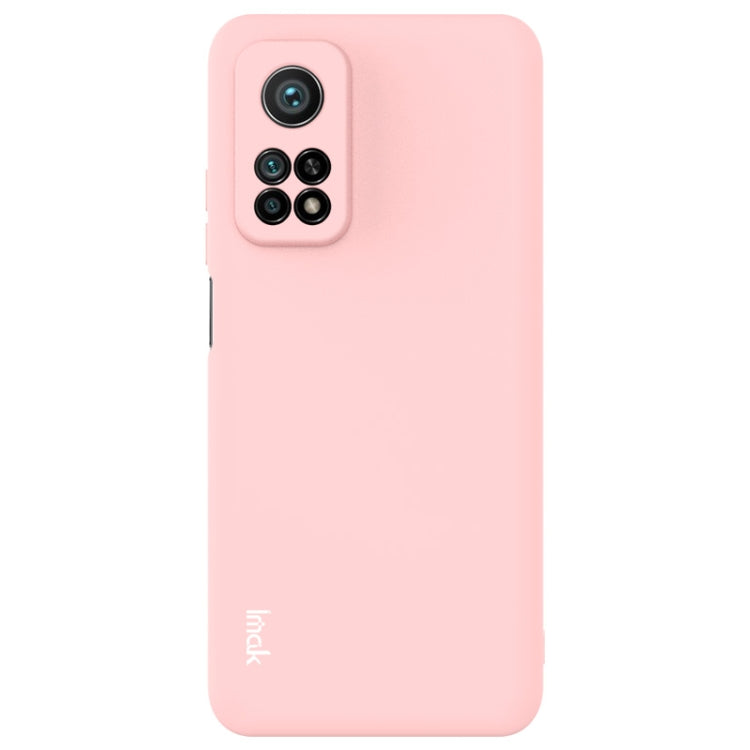 Ovitek za  Xiaomi Mi 10T 5G/ Mi 10T Pro 5G | IMAK Silikonski, Pink