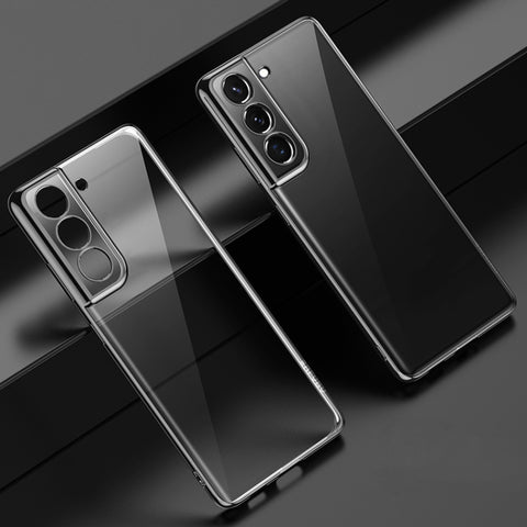 Ovitek za Samsung S21+ 5G | SULADA | Črn krom, prozoren