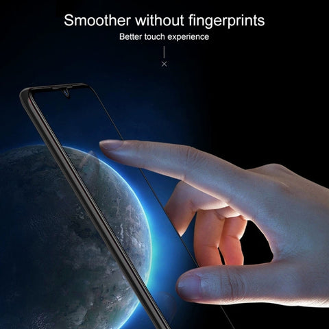 9H Full Glue kaljeno zaščitno steklo za Samsung A72 5G/4G | Črn rob