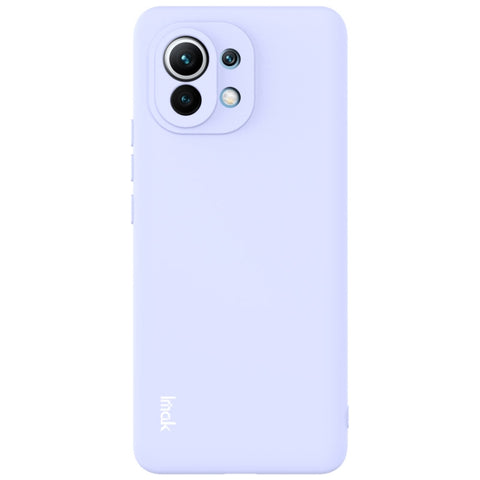 Ovitek za Xiaomi Mi 11 5G | IMAK Silikonski, vijoličen