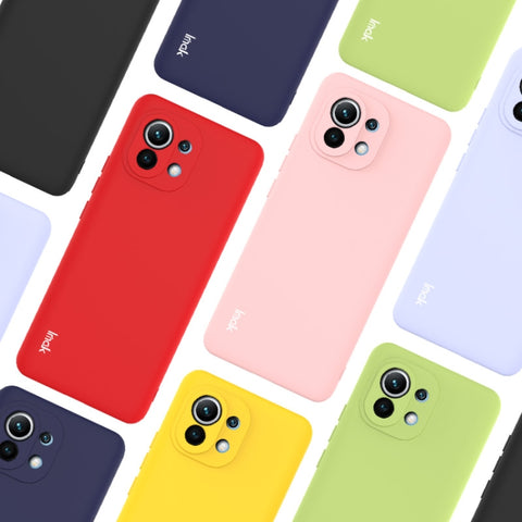 Ovitek za  Xiaomi Mi 11 5G | IMAK Silikonski, Limeta barva
