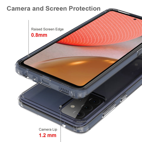 Ovitek za Samsung A72 5G/4G | Prozoren PC+TPU