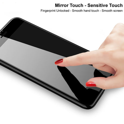IMAK Anti-spy zaščitno steklo za iPhone 12 Pro Max | Full Glue, črn rob